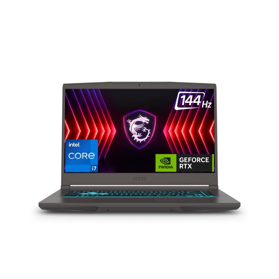 MSI Thin 15 / B13UC-124IN / Intel 13th Gen. i7 / NVIDIA GeForce RTX 3050 / 16GB / 512GB SSD / Windows 11 Home / 15.6 Inch / Cosmos Gray