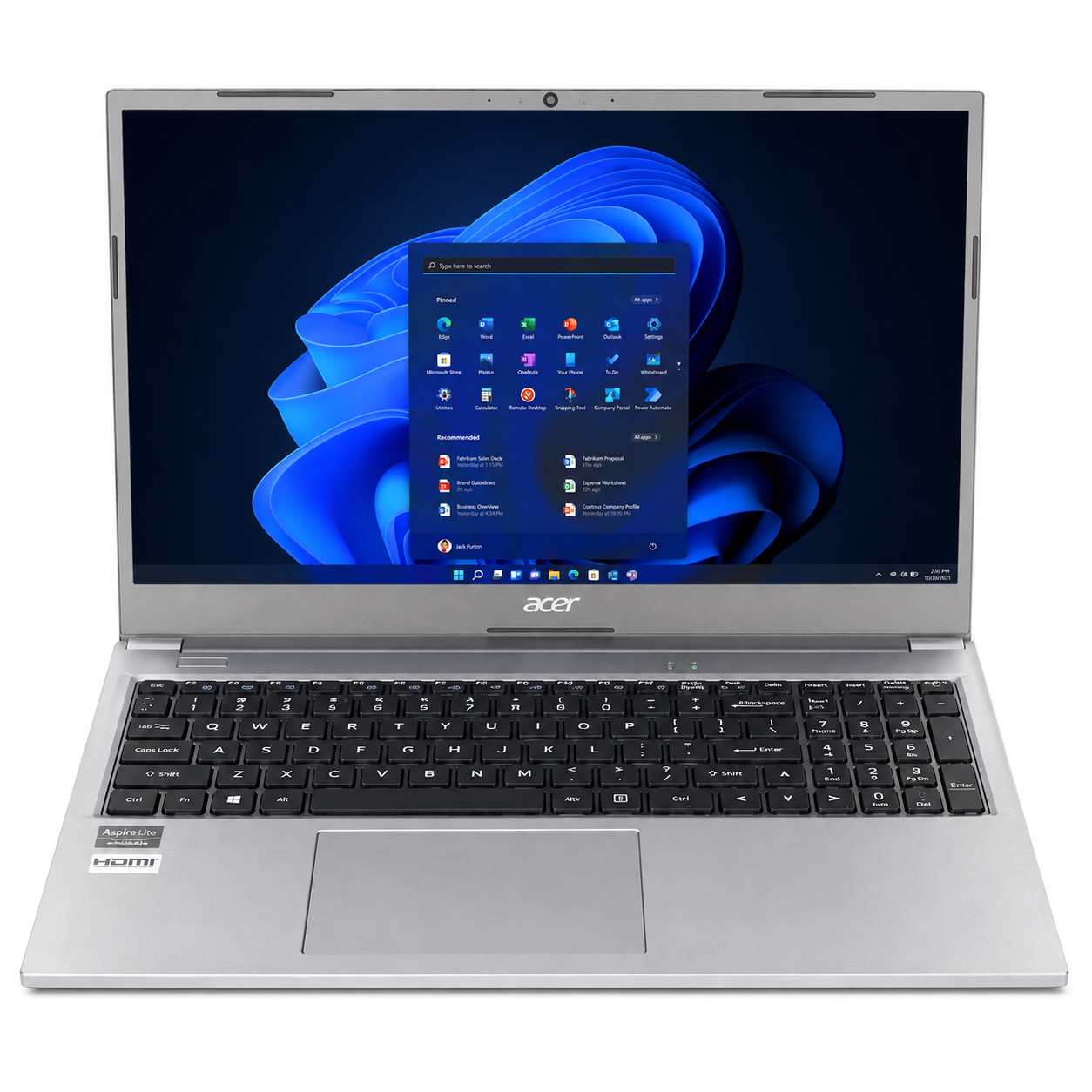 Acer Aspire Lite / UN.31ZSI.06U / AMD Ryzen 3 5400U / 8GB DDR4 / 512GB PCIe NVMe SSD / AMD Radeon Graphics / 15.6" FHD Display / Win 11 Home / 1 Year Warranty