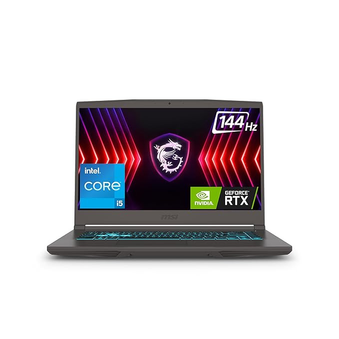 MSI Thin 15 / B13UC-1805IN / Intel 13th Gen. Core i5 / 16GB / 512GB SSD / NVIDIA GeForce RTX 3050 / Cosmos Gray